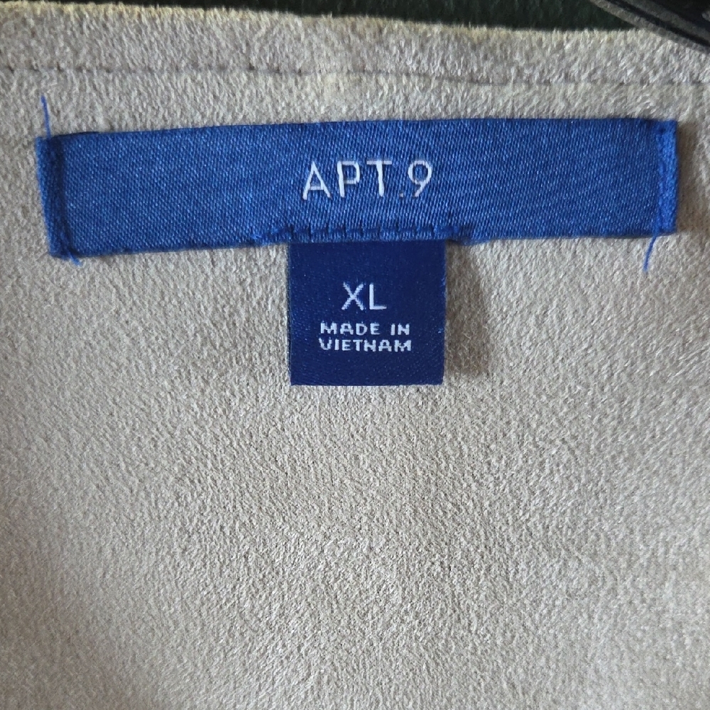 Apt. 9 Women's Faux Suede Blazer Size XL - Picture 3 of 3